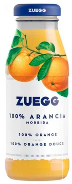 Сок Зунг Бар Апельсин (Zuegg Bar) 200мл в стеклянной бутылке