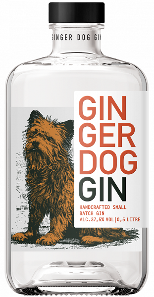 Джин Имбирный пёс (Ginger dog) 0,5л Крепость 37,5%