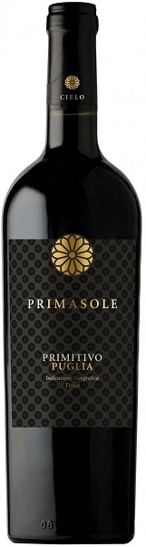 Вино Примасоле Примитиво (Primasole Primitivo) красное полусухое 0,75л Крепость 13%