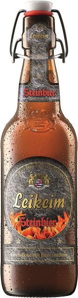 Пиво Лайкайм Штайнбир (Leikeim Steinbier) нефильтрованное светлое 0,5л Крепость 5,8%