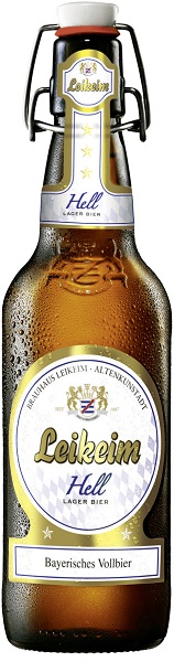Пиво Лайкайм Пшеничное (Leikeim Helle Weisse) фильтрованное светлое 0,5л Крепость 4,9%