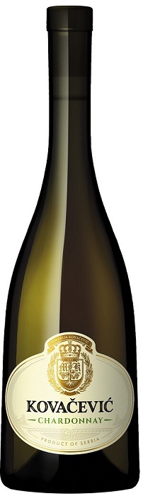 !Вино Винария Ковачевич Шардоне (Vinarija Kovacevic Chardonnay) белое сухое 0,750л Крепость 13,5%