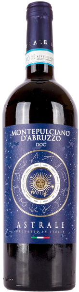 Вино Астрале Монтепульчано д'Абруццо (Astrale Montepulciano d'Abruzzo) красное сухое 0,75л 13%