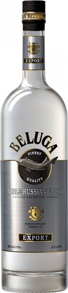 Водка Белуга Нобл (Vodka Beluga Noble) 0,5л Крепость 40%