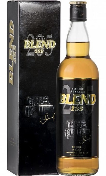 Виски Бленд 285 (Whiskey Blend 285) 0,7л Крепость 35% в подарочной коробке