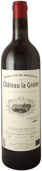 Вино Шато Ля Гроле (Chateau La Grolet) красное сухое 0,75л Крепость 13%