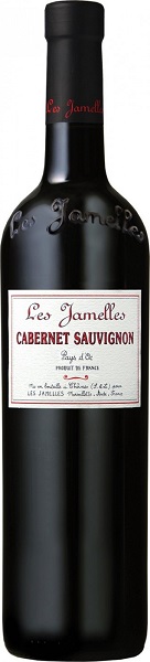 Вино Ле Жамель Каберне Совиньон (Les Jamelles Cabernet Sauvignon) красное сухое 0,75л Крепость 13,5%