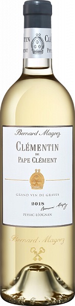 Вино Клементен де Пап Клеман (Clementin de Pape Clement) белое сухое 0,75л Крепость 13%