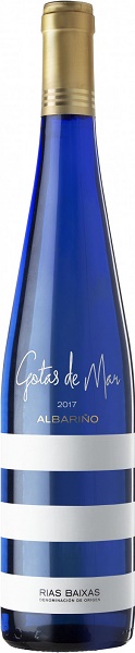 Вино Готас де Мар Альбариньо (Gotas de Mar Albarino) белое сухое 1,5л Крепость 13,5%