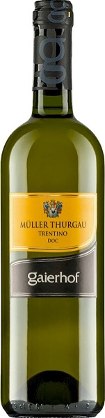 Вино Гайерхоф Мюллер Тургау (Gaierhof Muller Thurgau) белое сухое 0,75л Крепость 12%