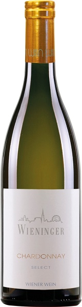 Вино Винингер Шардоне Селект (Wieninger Chardonnay Select) сухое белое 0,75л Крепость 14%