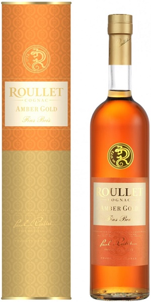 Коньяк Рулле Амбер Голд (Cognac Roullet Amber Gold) 0,7л Крепость 40% в тубе