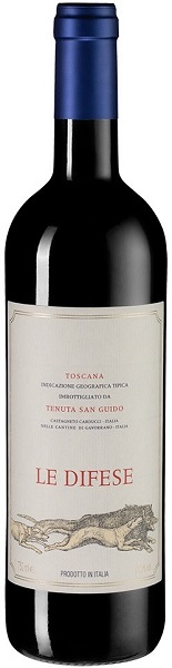 Вино Тенута Сан Гуидо Ле Дифезе (Tenuta San Guido Le Difese) красное сухое 0,75л Крепость 13,5%