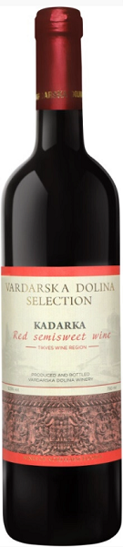 Вино Вардарска Долина Селексьон Кадарка (Vardarska Dolina Kadarka) красное полусладкое 0,75л 12,5%