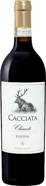 Вино Каччата Кьянти Ризерва (Castellani Cacciata Chianti Riserva) красное сухое 0,75л 12,5%