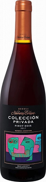 Вино Наварро Корреас Колексьон Привада Пино Нуар (Coleccion Privada) красное сухое 0,75л 13,5%