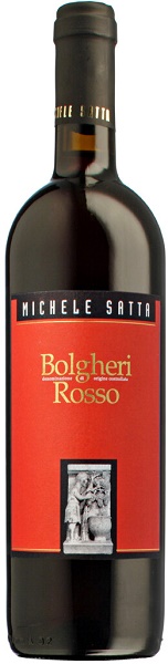 Вино Микеле Сатта Болгери Россо (Michele Satta Bolgheri Rosso) красное сухое 0,75л Крепость 13,5%