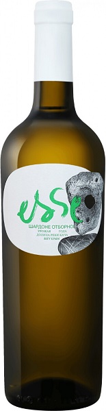 Вино Эссе Шардоне Отборное (Esse Chardonnay Selected) белое сухое 0,75л Крепость 13,5%
