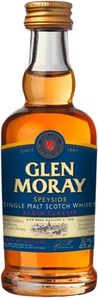 Виски Глен Морей Сингл Молт Элгин Классик (Glen Moray Single Malt Elgin) 5 лет 50мл Крепость 40%
