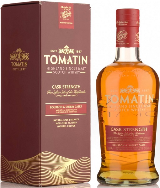 Виски Томатин Каск Стренг Эдишн (Whiskey Tomatin Cask Strength Edition) 0,7л 57,5% в коробке