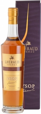 Коньяк Леро (Cognac Lheraud) VSOP 0,5л Крепость 40% в подарочной коробке