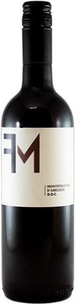 Вино ФM Монтепульчано д'Абруццо (FM Montepulciano d'Abruzzo) красное сухое,0,75л Крепость 12,5% 