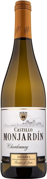 Вино Кастильо Монхардин Шардоне (Castillo Monjardin Chardonnay) белое сухое 0,75л Крепость 13%
