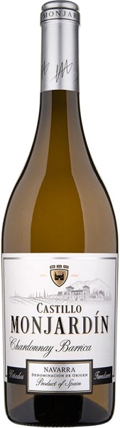 Вино Кастильо Монхардин Шардоне Баррика (Castillo Monjardin Chardonnay) белое сухое 0,75л 13,5%