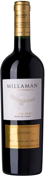 Вино Милламан Лимитед Резерв Карменере (Millaman Limited) красное сухое 0,75л Крепость 14,5%