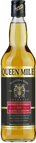 Виски Королевская Миля (Whiskey Queen Mile Blended) 0,7л Крепость 40%