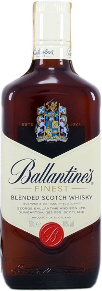Виски Баллантайнс Файнест (Ballantine's Finest) 0,5л Крепость 40%