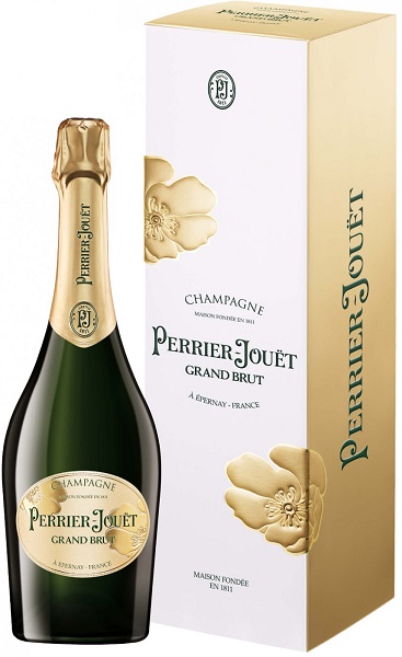 Шампанское Перье-Жует Гран Брют (Perrier-Jouet) белое брют 0,75л 12% в подарочной коробке