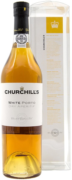 Вино ликерное Портвейн Черчилль'с, Уайт Порт Драй Аперитив (Churchil) белое сухое 0,5л Крепость19,5%