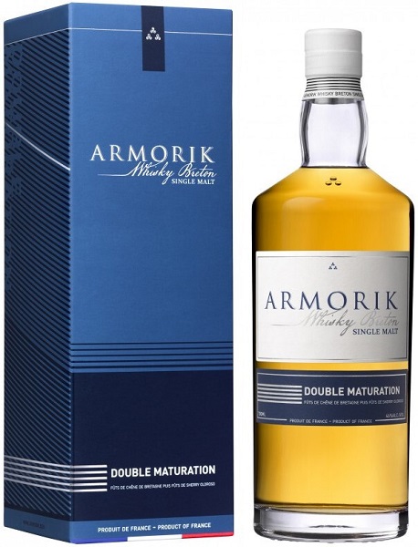 Виски Арморик Дубль Матурасьон (Armorik) 4 года 0,7л Крепость 46% в подарочной коробке