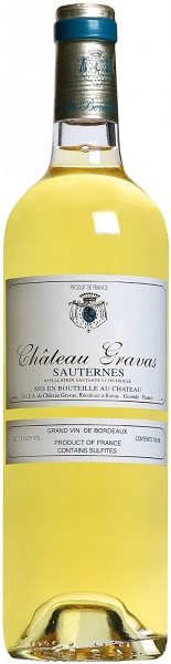 Вино Шато Гравас Сотерн (Chateau Gravas Sauternes) белое сладкое 0,375л Крепость 13,5%
