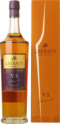 Коньяк Леро (Cognac Lheraud) VS 0,5л Крепость 40% в подарочной коробке