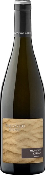 Вино Высокий Берег Мюллер Тургау (Vysokij Bereg Muller Thurgau) белое сухое 0,75л Крепость 12%