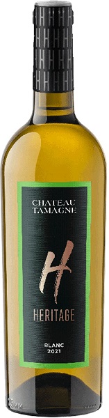 Вино Шато Тамань Эритаж Блан (Chateau Taman Erythage Blanc) белое сухое 0,75л Крепость 12%
