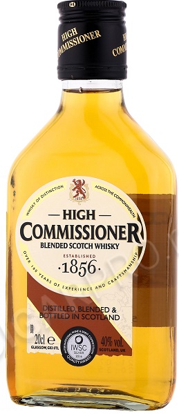 Виски Хай Коммишинер (High Commissioner) 3 года купажированный 200мл Крепость 40%