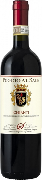 Вино Поджио аль Сале Кьянти (Poggio al Sale Chianti) красное сухое 0,75л Крепость 13%