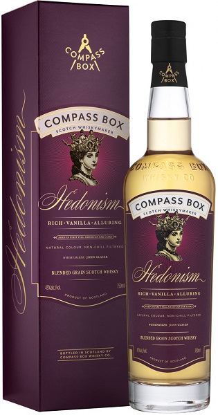 Виски Компас Бокс Гедонизм (Whiskey Compass Box Hedonism) 0,7л 43% в подарочной коробке