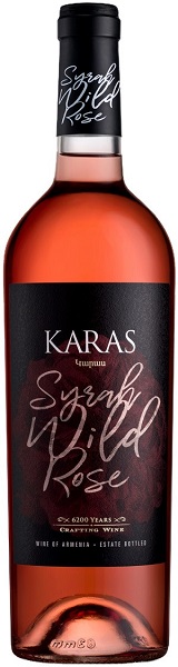 Вино Карас Сира Вайлд Розе (Karas Syrah Wild Rose) розовое сухое 0,75л Крепость 12%