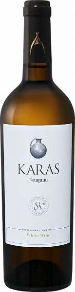 Вино Карас Белое (Karas Classic White) белое сухое 0,75л Крепость 14%