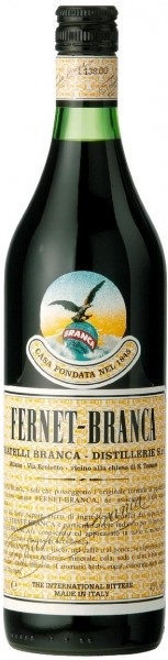 Настойка Фернет Бранка (Fernet Branca) горькая 0,5л Крепость 39%
