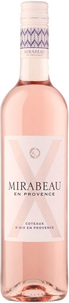 Вино Мирабо Икс де Розе (Mirabeau X de Rose) розовое сухое 0,75л Крепость 12,5%
