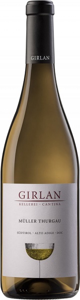 Вино Джирлан Мюллер Тургау (Girlan Muller Thurgau) белое сухое 0,75л Крепость 12,5%
