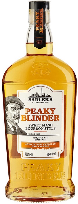 Виски Садлерс Острые Козырьки Свит Мэш (Sadler's Peaky Blinder) 3 года 0,7л Крепость 40%