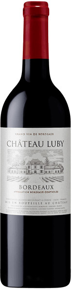 Вино Шато Люби (Chateau Luby) сухое красное 0,75л Крепость 12,5%