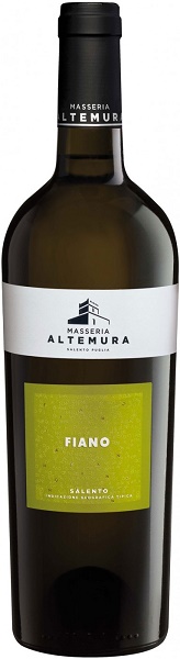 Вино Массерия Альтемура Фиано (Fiano Altemura Fiano) белое сухое 0,75л Крепость 12,5%