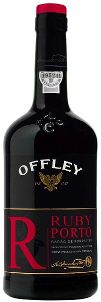 Вино ликерное Портвейн Оффли Порто Руби (Offley) красное сладкое 0,75л Крепость 19,5%